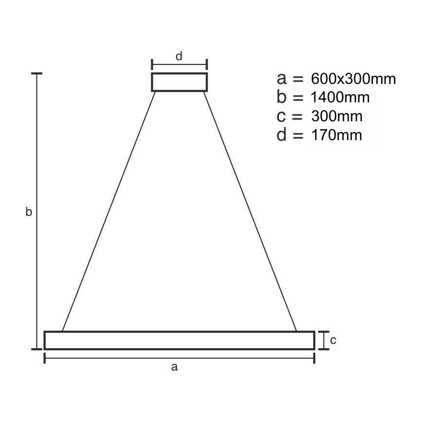 LED šviesos reguliavimas krištolas Sietynas ant stygos LED/80W/230V 3000-6500K auksas + nuotolinio valdymo pultas