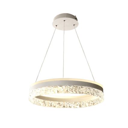 LED Reguliuojamas pakabinamas sietynas LED/80W/230V 3000-6500K balta + nuotolinio valdymo pultas