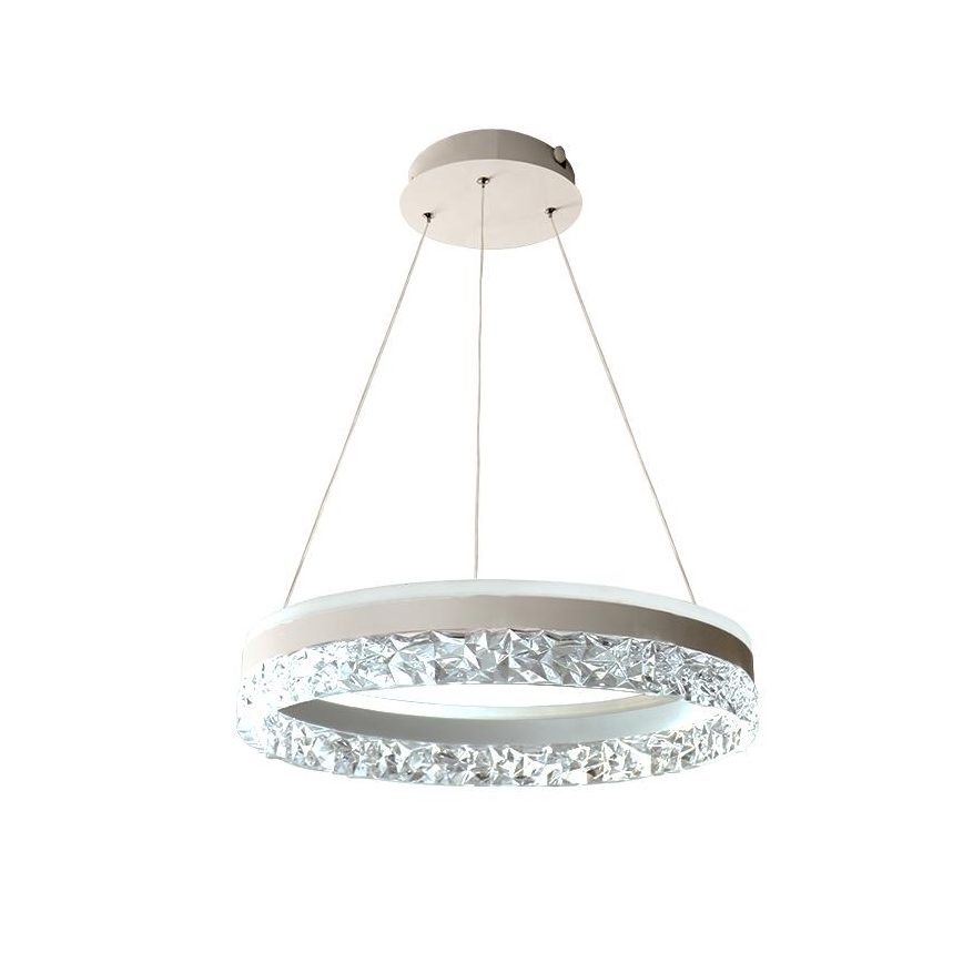 LED Reguliuojamas pakabinamas sietynas LED/80W/230V 3000-6500K balta + nuotolinio valdymo pultas