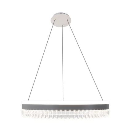 LED Pritemdomas krištolo pakabinamas sietynas LED/80W/230V 3000-6500K baltas + nuotolinio valdymo pultas