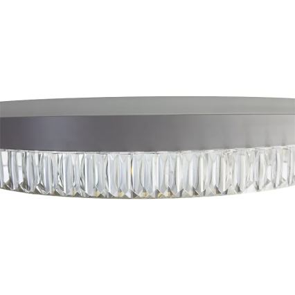 LED Pritemdomas krištolo pakabinamas sietynas LED/80W/230V 3000-6500K baltas + nuotolinio valdymo pultas