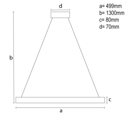 LED Pritemdomas krištolo pakabinamas sietynas LED/80W/230V 3000-6500K juodas + nuotolinio valdymo pultas