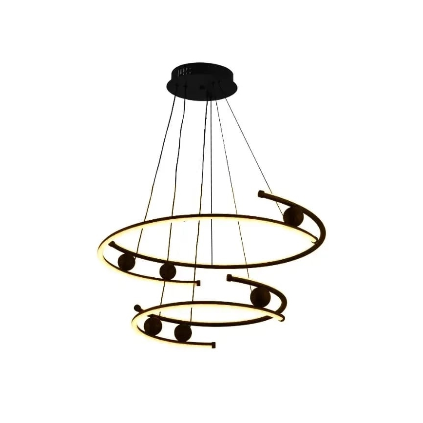 LED Reguliuojamas pakabinamas sietynas LED/80W/230V 3000-6500K + nuotolinio valdymo pultas