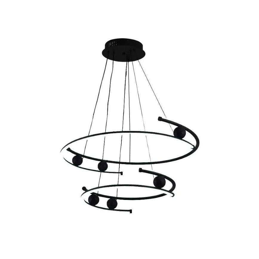 LED Reguliuojamas pakabinamas sietynas LED/80W/230V 3000-6500K + nuotolinio valdymo pultas