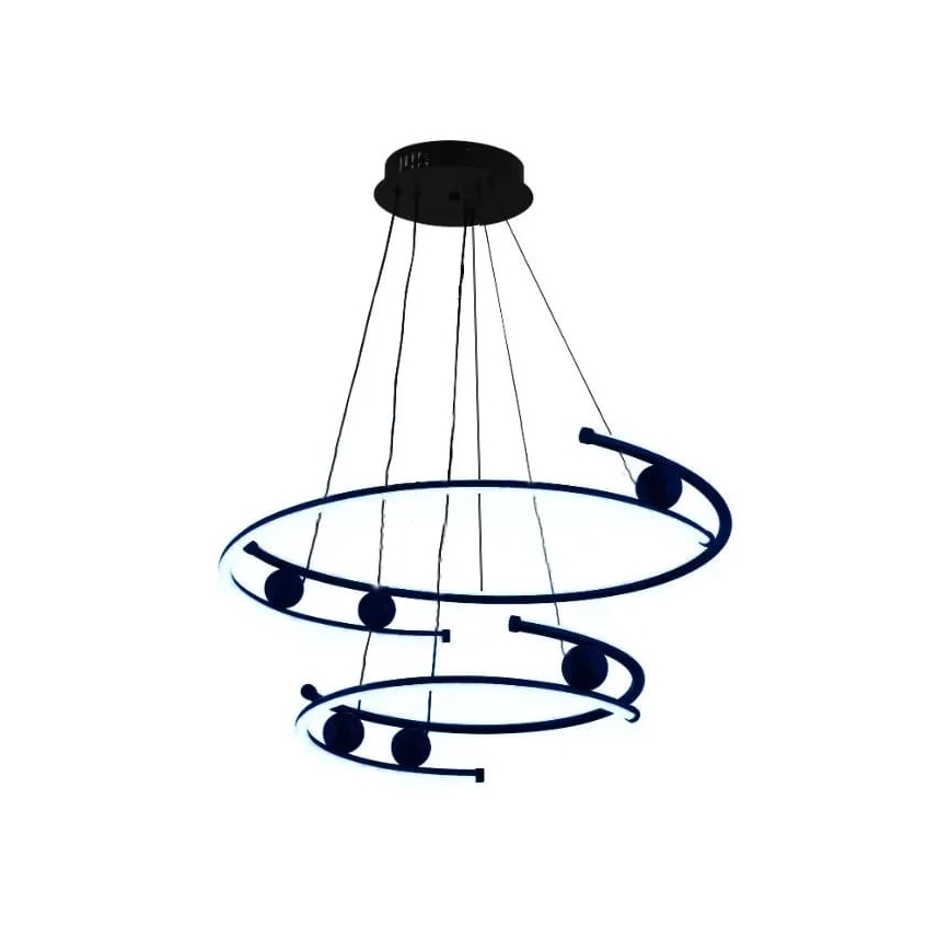 LED Reguliuojamas pakabinamas sietynas LED/80W/230V 3000-6500K + nuotolinio valdymo pultas