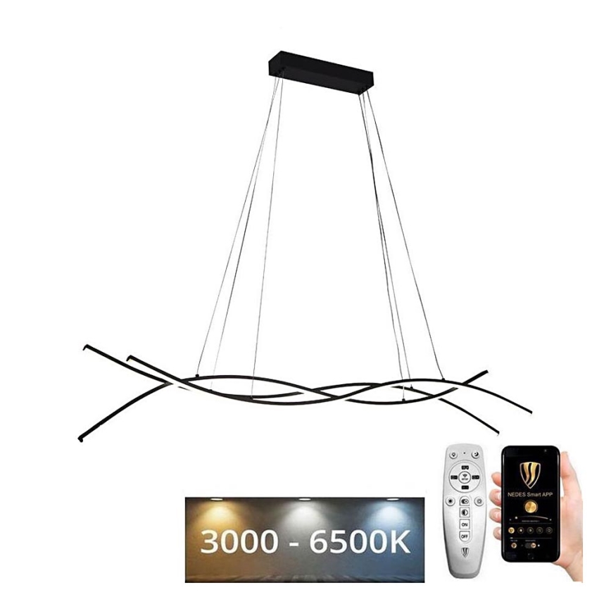 LED Reguliuojamas pakabinamas sietynas LED/80W/230V 3000-6500K + nuotolinio valdymo pultas