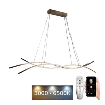 LED Reguliuojamas pakabinamas sietynas LED/80W/230V 3000-6500K + nuotolinio valdymo pultas