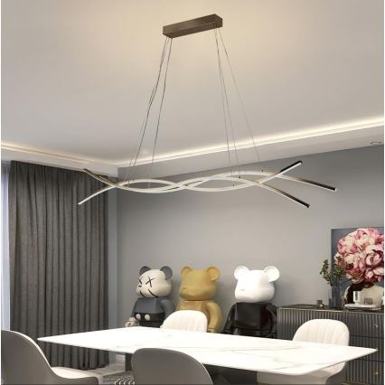 LED Reguliuojamas pakabinamas sietynas LED/80W/230V 3000-6500K + nuotolinio valdymo pultas
