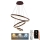 LED Reguliuojamas pakabinamas sietynas LED/85W/230V 3000-6500K diametras 60 cm + nuotolinio valdymo pultas