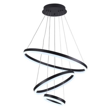 LED Reguliuojamas pakabinamas sietynas LED/85W/230V 3000-6500K diametras 60 cm + nuotolinio valdymo pultas