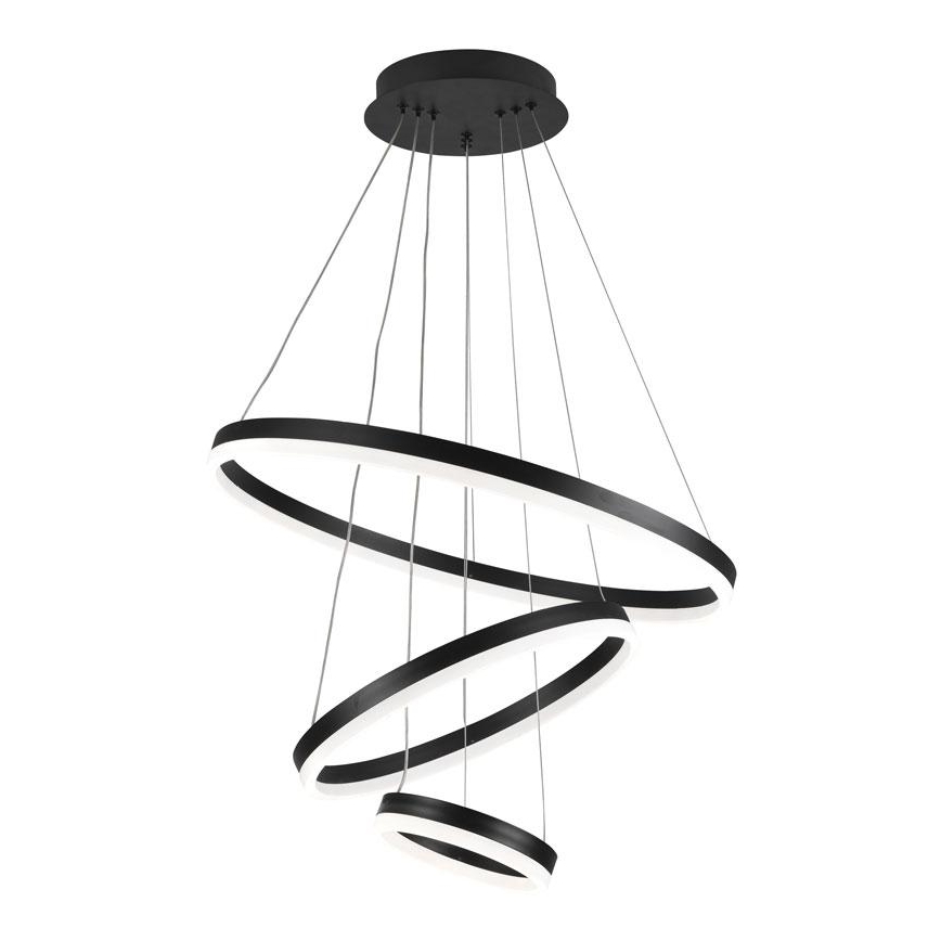 LED Reguliuojamas pakabinamas sietynas LED/85W/230V 3000-6500K diametras 60 cm + nuotolinio valdymo pultas