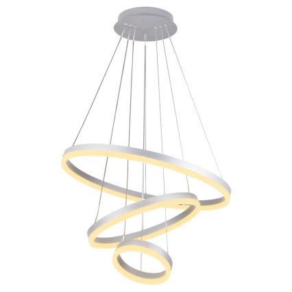 LED Reguliuojamas pakabinamas sietynas LED/85W/230V 3000-6500K diametras 60 cm diametras 60 cm + nuotolinio valdymo pultas