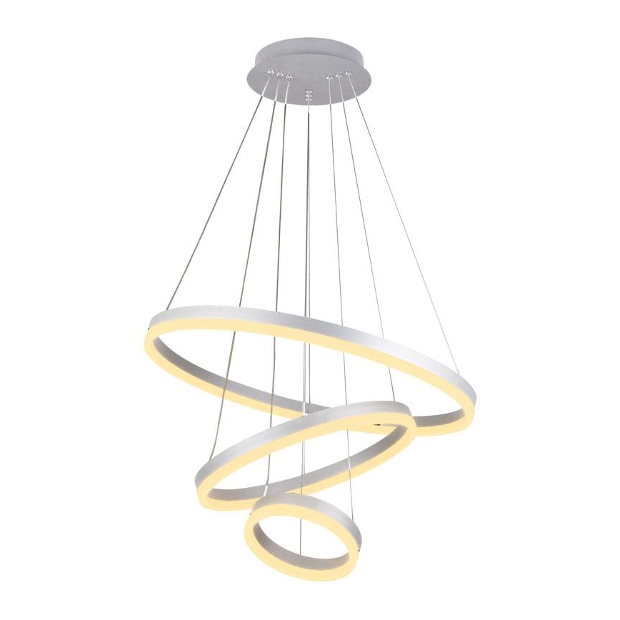 LED Reguliuojamas pakabinamas sietynas LED/85W/230V 3000-6500K diametras 60 cm diametras 60 cm + nuotolinio valdymo pultas