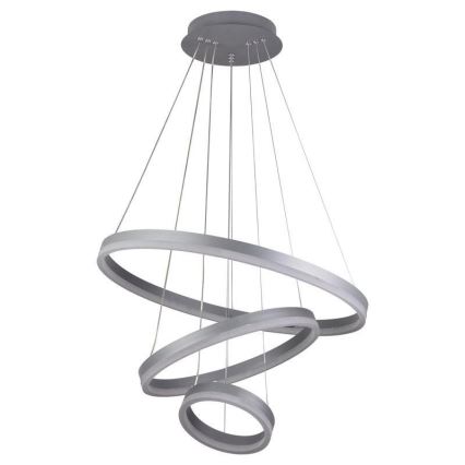 LED Reguliuojamas pakabinamas sietynas LED/85W/230V 3000-6500K diametras 60 cm diametras 60 cm + nuotolinio valdymo pultas