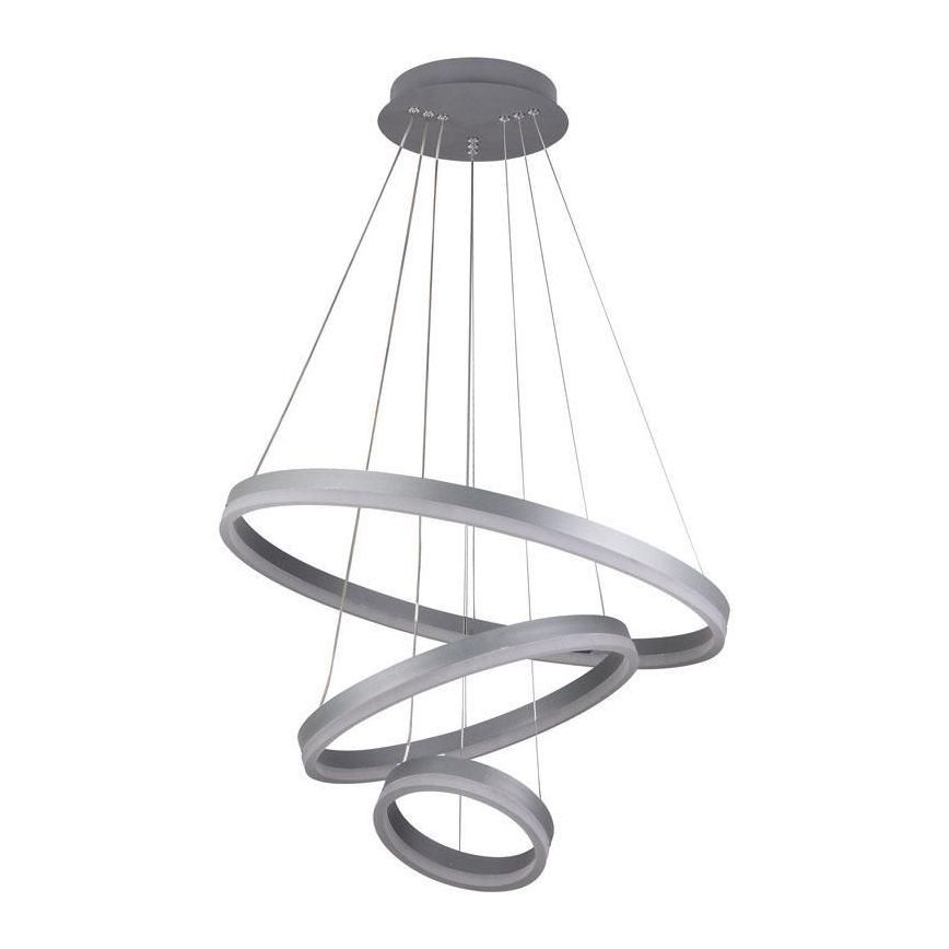 LED Reguliuojamas pakabinamas sietynas LED/85W/230V 3000-6500K diametras 60 cm diametras 60 cm + nuotolinio valdymo pultas