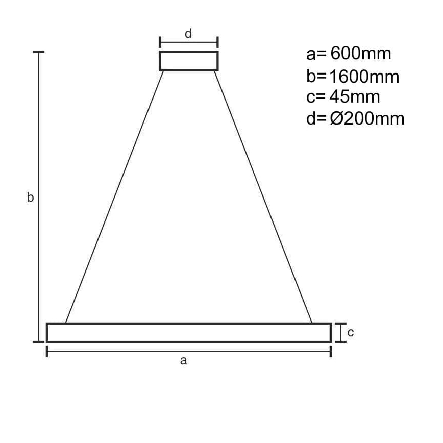 LED Reguliuojamas pakabinamas sietynas LED/85W/230V 3000-6500K + nuotolinio valdymo pultas