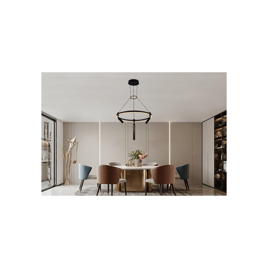 LED Reguliuojamas pakabinamas sietynas LED/85W/230V 3000-6500K + nuotolinio valdymo pultas