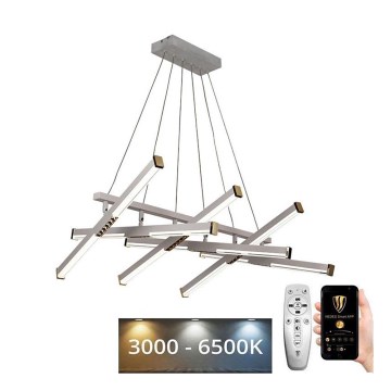LED Reguliuojamas pakabinamas sietynas LED/90W/230V 3000-6500K + nuotolinio valdymo pultas