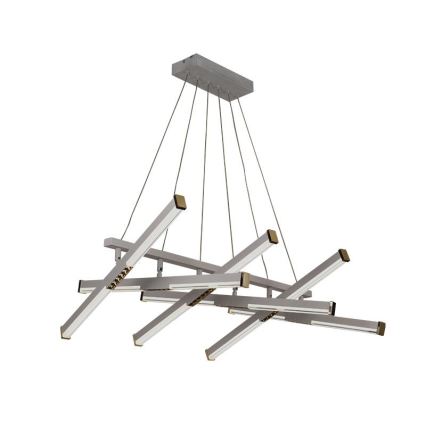 LED Reguliuojamas pakabinamas sietynas LED/90W/230V 3000-6500K diametras 80 cm + nuotolinio valdymo pultas
