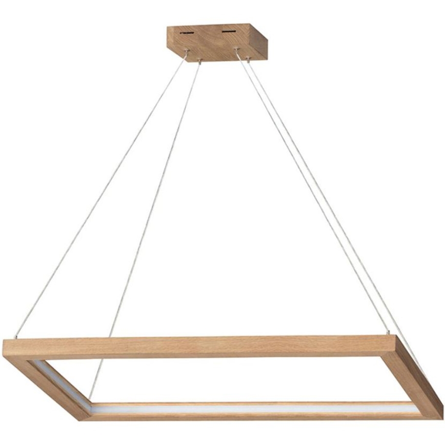 LED Reguliuojamas pakabinamas sietynas LEGNO LED/31,5W/230V ąžuolas