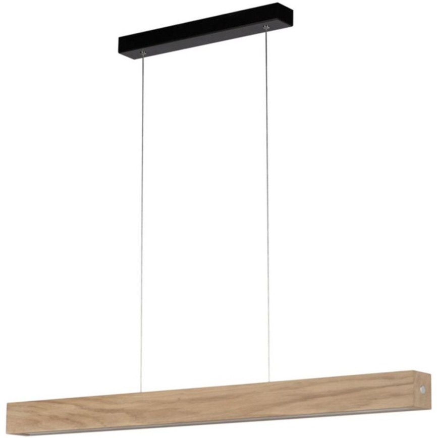 LED Reguliuojamas pakabinamas sietynas LEON 3xLED/18W/230V ąžuolas