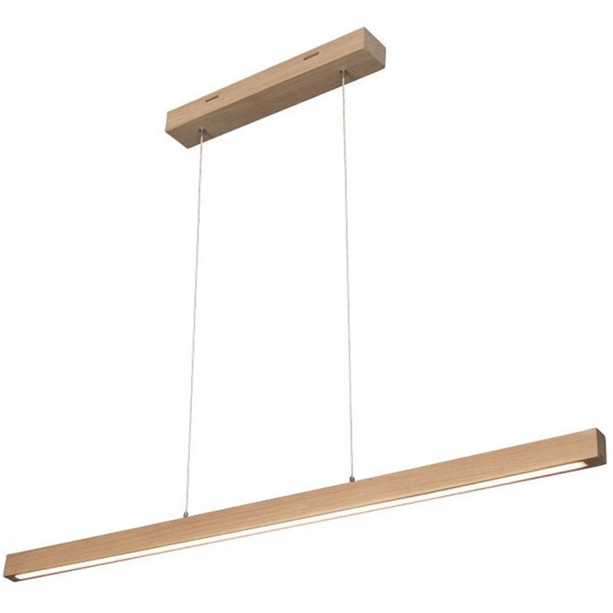 LED Reguliuojamas pakabinamas sietynas SMAL LED/15W/230V ąžuolas