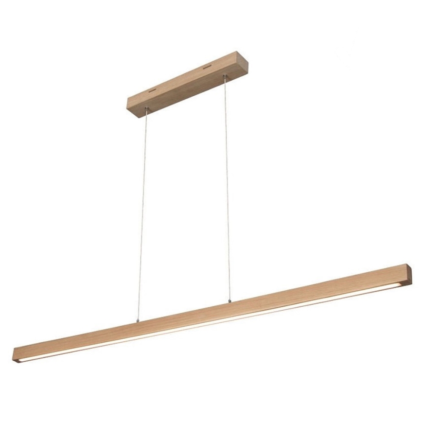 LED Reguliuojamas pakabinamas sietynas SMAL LED/18W/230V ąžuolas