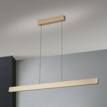 LED Reguliuojamas pakabinamas sietynas TARA LED/44W/230V 2700/3800/4500/5700K auksas