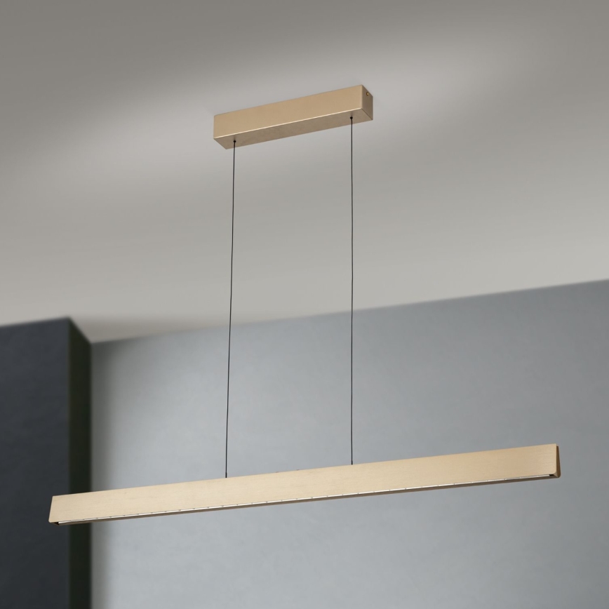 LED Reguliuojamas pakabinamas sietynas TARA LED/44W/230V 2700/3800/4500/5700K auksas