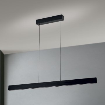 LED Reguliuojamas pakabinamas sietynas TARA LED/44W/230V 2700/3800/4500/5700K juoda