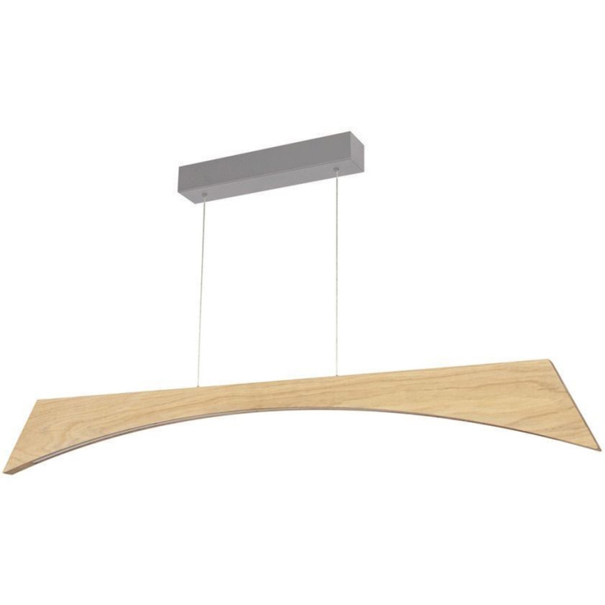 LED Reguliuojamas pakabinamas sietynas ZIAD LED/14W/230V ąžuolas