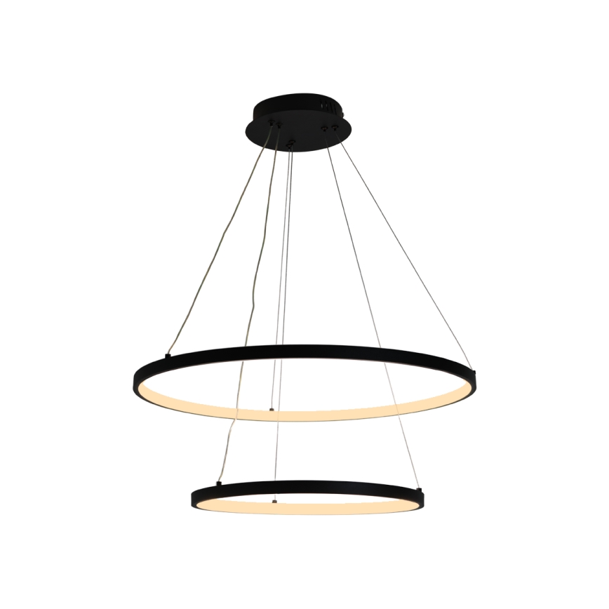 LED reguliuojamas šviestuvas ant laido LED/75W/230V 3000-6500K skersmuo 60 cm + nuotolinis valdymas