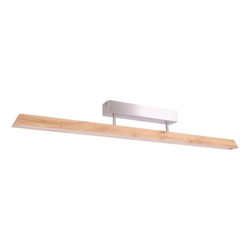 LED Reguliuojamas paviršinis šviestuvas DEROTT 3xLED/14W/230V ąžuolas