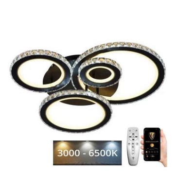 LED reguliuojamas paviršinis šviestuvas LED/120W/230V 3000-6500K + nuotolinis valdymas