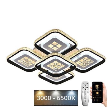 LED Reguliuojamas paviršinis šviestuvas LED/180W/230V 3000-6500K + nuotolinis valdymas