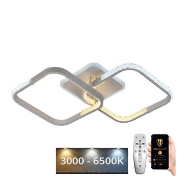 LED Reguliuojamas paviršinis šviestuvas LED/55W/230V 3000-6500K + nuotolinio valdymo pultas