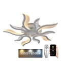 LED Reguliuojamas paviršinis šviestuvas LED/65W/230V 3000-6500K baltas + nuotolinis valdymas