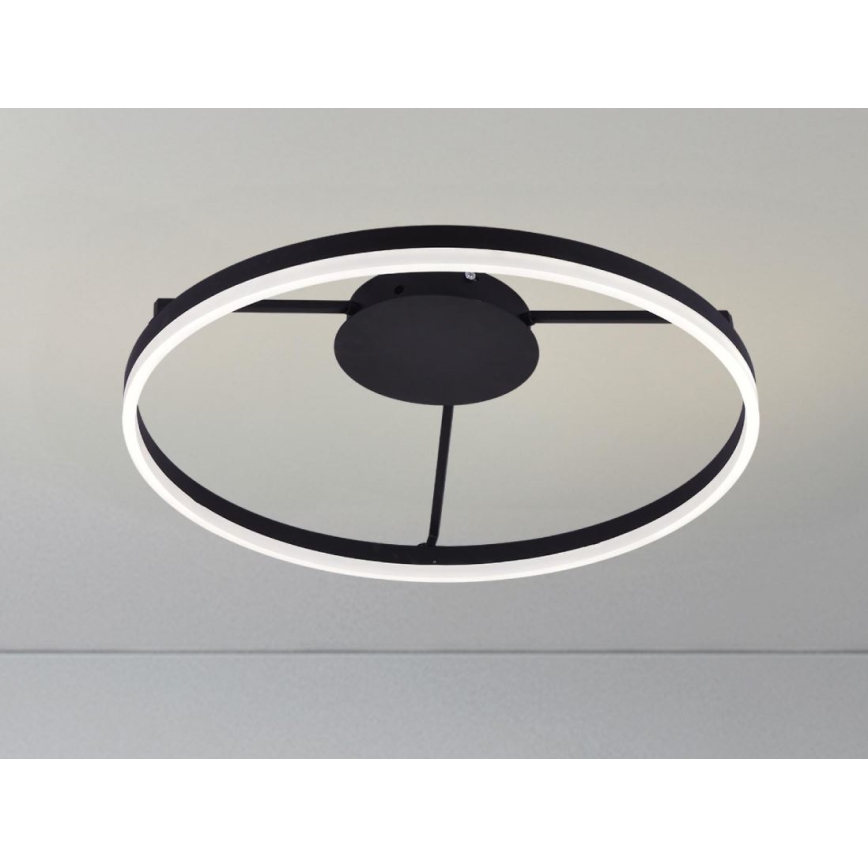 LED reguliuojamas prigludęs lubų šviestuvas LED/55W/230V 3000-6500K + nuotolinis valdymas