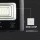 LED Reguliuojamas saulės energijos prožektorius LED/12W/3,2V 4000K IP65 + valdymo pultas