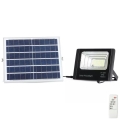 LED Reguliuojamas saulės energijos prožektorius LED/16W/3,2V 6000K IP65 + valdymo pultas