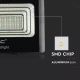 LED Reguliuojamas saulės energijos prožektorius LED/20W/6V 6000K IP65 + valdymo pultas