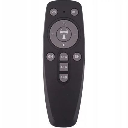 Reguliuojamas LED saulės prožektorius LED/100W/3,2V 5000K 10500 mAh IP65 juodas + su nuotoliniu pulteliu