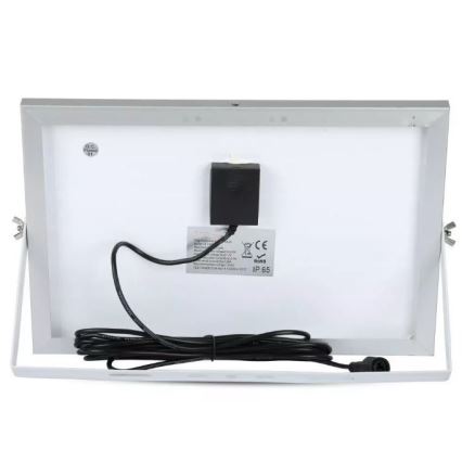 LED reguliuojamas saulės prožektorius LED/12W/3,2V 6000K IP65 5000 mAh + nuotolinis valdymas