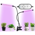 LED Reguliuojamas stalinis šviestuvas su segtuku augalams auginti LED/8W/5V