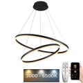 LED reguliuojamas šviestuvas ant laido LED/100W/230V 3000-6500K skersmuo 80 cm + nuotolinis valdymas