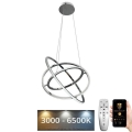LED reguliuojamas šviestuvas ant laido LED/105W/230V 3000-6500K skersmuo 60 cm + nuotolinis valdymas