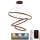 LED reguliuojamas šviestuvas ant laido LED/125W/230V 3000-6500K skersmuo 80 cm + nuotolinis valdymas
