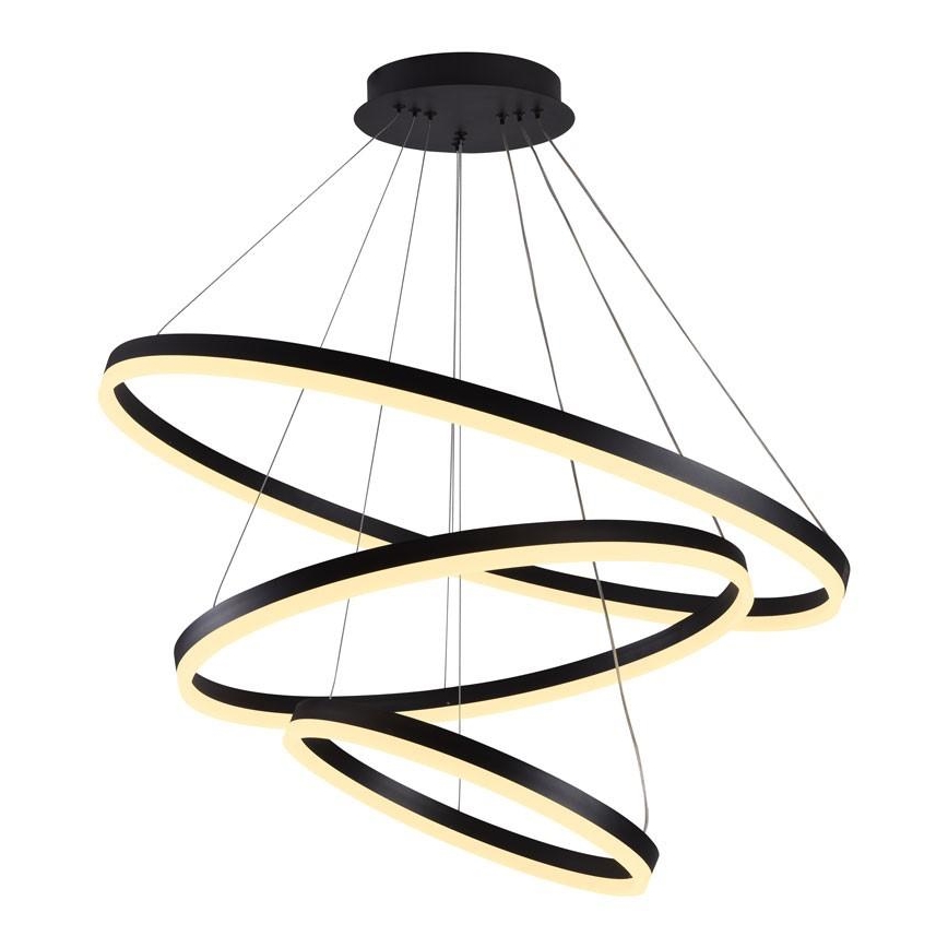 LED reguliuojamas šviestuvas ant laido LED/125W/230V 3000-6500K skersmuo 80 cm + nuotolinis valdymas