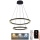 LED reguliuojamas šviestuvas ant laido LED/130W/230V 3000-6500K skersmuo 60 cm + nuotolinis valdymas