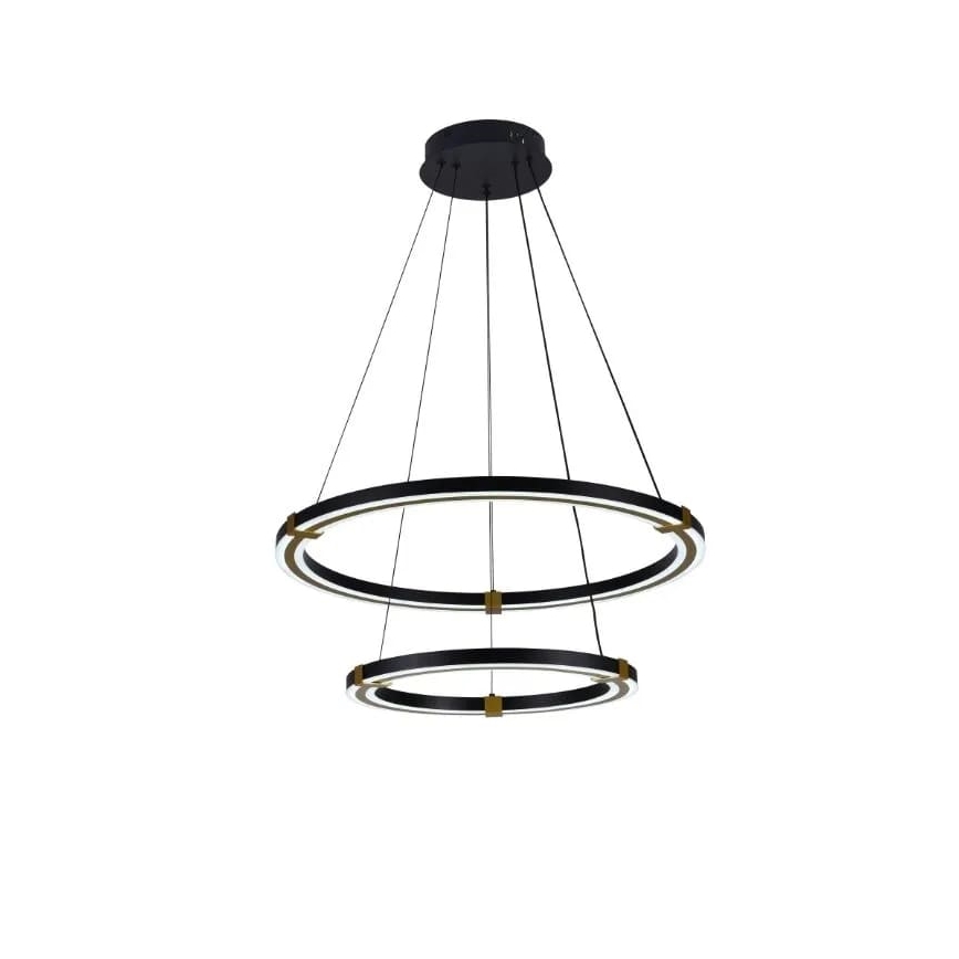 LED reguliuojamas šviestuvas ant laido LED/130W/230V 3000-6500K skersmuo 60 cm + nuotolinis valdymas